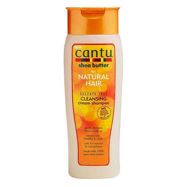 CANTU SHEA BUTTER FOR NATURAL HAIR SULFATE-FREE CLEANSING CREAM SHAMPOO (400ML / 13. 5 FL OZ)